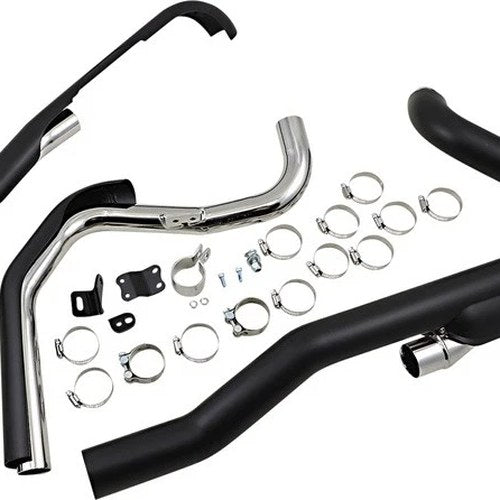 Cobra Pro Chamber Head Pipes Black 6256RB Harley Freewheeler/Ultra Glide