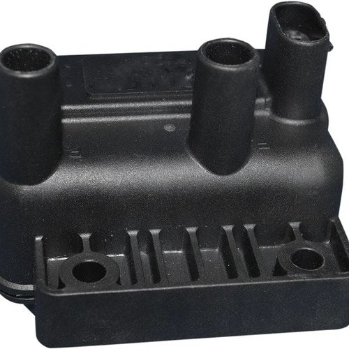 Drag Specialties Dual-Fire Ignition Coil #31639-99 Black Harley Davidson