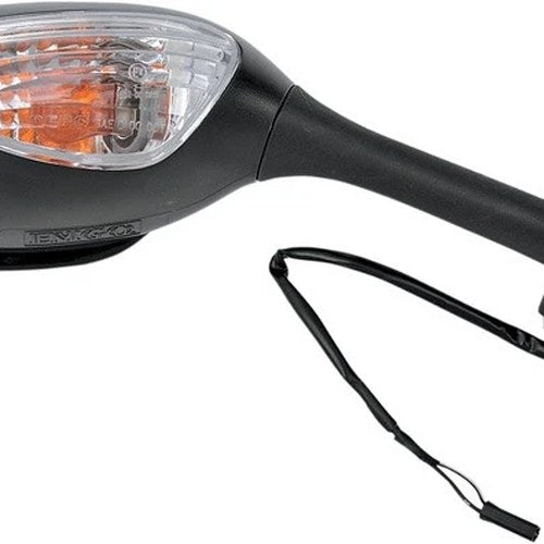 Emgo Replacement Mirror Oval Right Black fits Suzuki GSX-R1000/GSX-R600/GSX-R750
