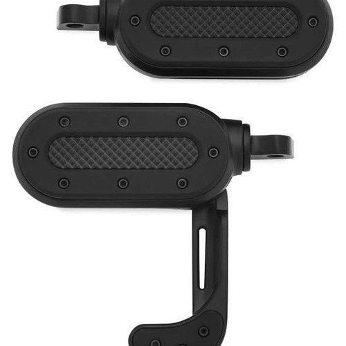 Kuryakyn Heavy Industry Switchblades with Male Mount Adapters Satin Black #7028