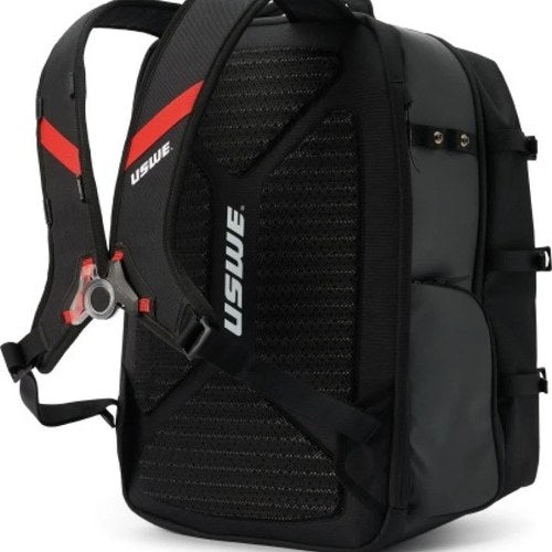 Uswe Buddy Athlete Gear Backpack 40L Black/Red With No Dancing For Monkey System