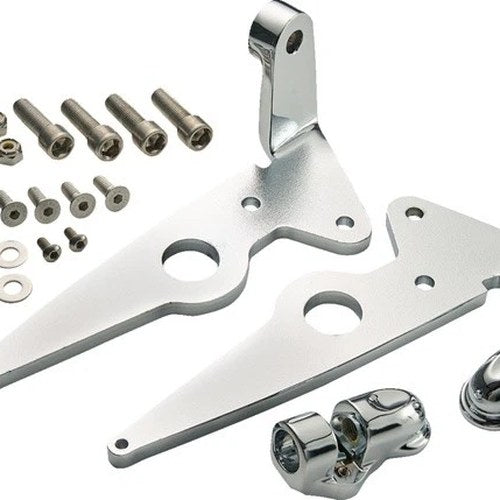 Ciro Highway Peg Mounts Chrome #66200 Indian Roadmaster/Chieftain/Chief