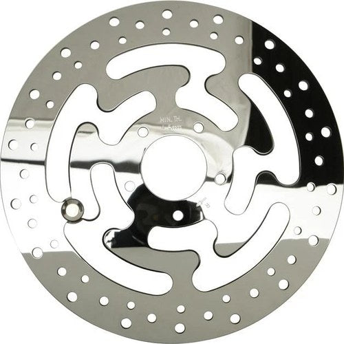 HardDrive OE Style Touring Front Right Brake Rotor Polished 11-058 Harley Tourer