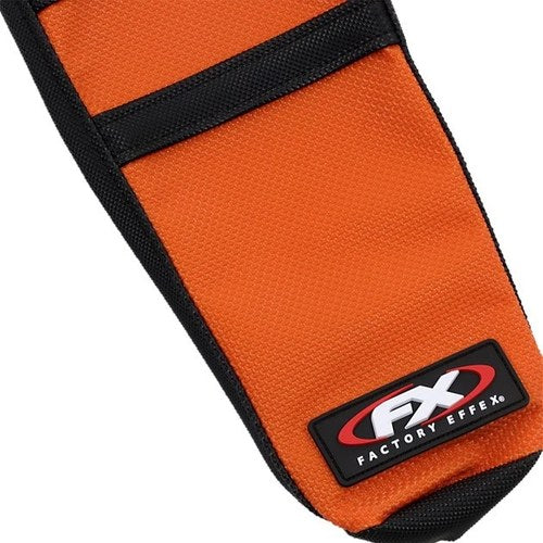 Factory Effex RS1 Seat Cover Black Base/Orange #18-29526 KTM