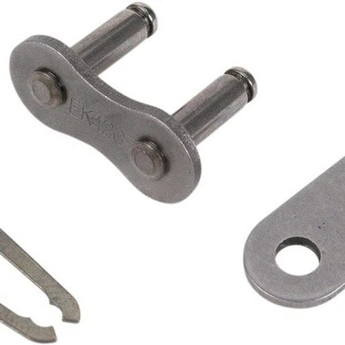 EK 530 Standard Series Non-Sealed Chain Spj Clip-Type Master Link Natural