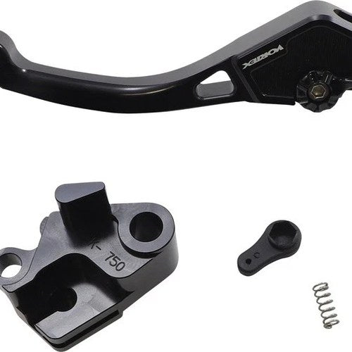 Vortex V3 2.0 Race Clutch Lever Short Black #LVC548 for Kawasaki