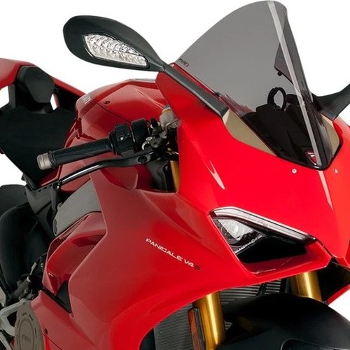 Puig 3mm Racing Windscreen Dark Smoke #9690F Ducati