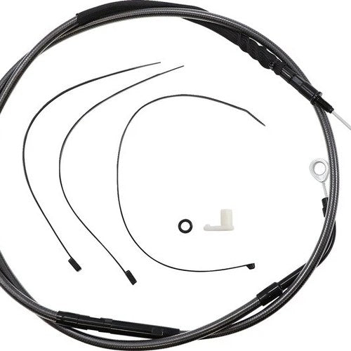 Magnum Alternate Length Black Pearl Clutch Cable 71-3/4" 42366HE Harley Davidson