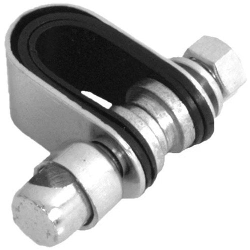 Emgo Replacement Clamp-On Mirror Stem 7" Chrome 10-Pack
