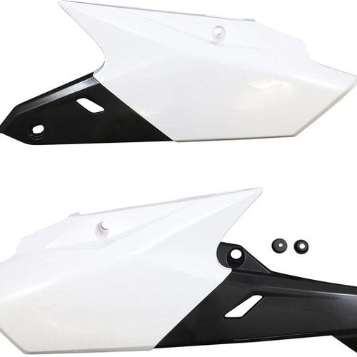 Acerbis Side Panels White/Black for Yamaha YZ250F/YZ450F/YZ250FX/YZ450FX