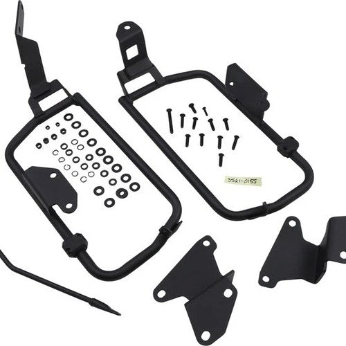 Moose Kenai Luggage Side Case Mount Steel Black for Honda Africa Twin 2020-2021