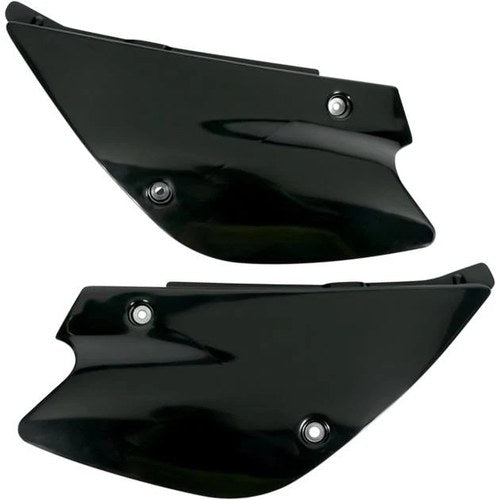 UFO Side Panels Black KA03714001 for Kawasaki KX85/KX80