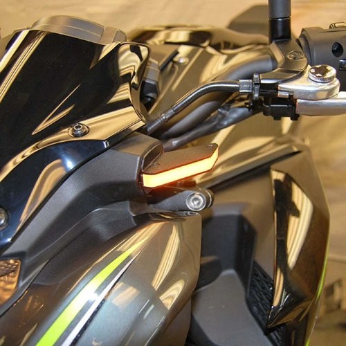 New Rage Cycles Z900 Front Turn Signals for Kawasaki ZR900 2017-2019