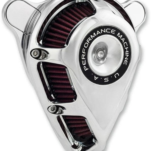 Performance Machine Jet Air Cleaner Chrome #0206-2167-CH Harley Davidson