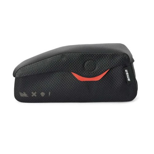 Uswe Top Tube Bag Zippered Black for Cycling Essentials