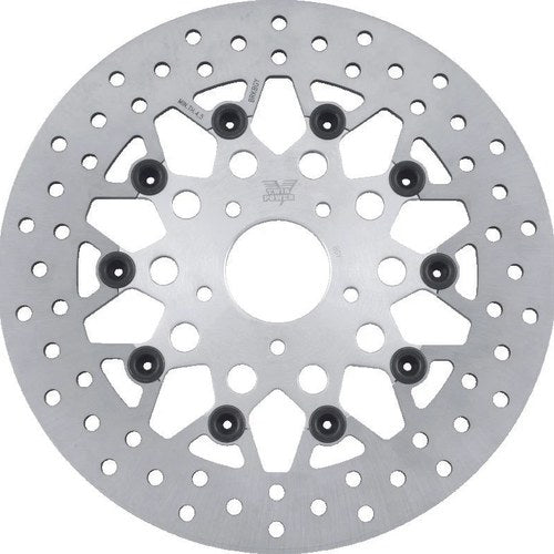 Twin Power 84-17 Big Twin Exc 11.5 In. Floating Brake Rotor for Harley-Davidson