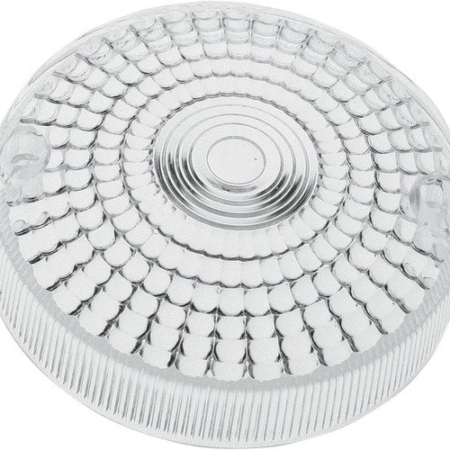 K&S DOT Turn Signal Replacement Lens Clear #25-1100C for Honda