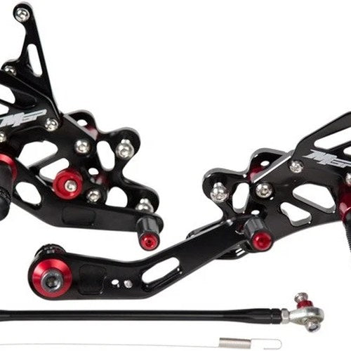 Hotbodies Mgp Fully-Adjustable Rearsets #61101-2500 for Suzuki GSX-R600/GSX-R750
