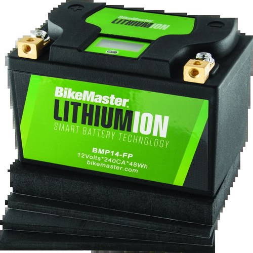 BikeMaster Lithium Ion 2.0 Battery BMP14-FP for Powersports Vehicles