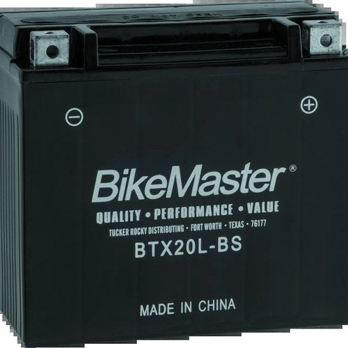 BikeMaster BTX20L-BS Maintenance-Free Powersports Battery