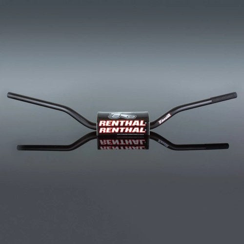 Renthal RC High Fatbar Black 1-1/8in MX Handlebar for Powersports