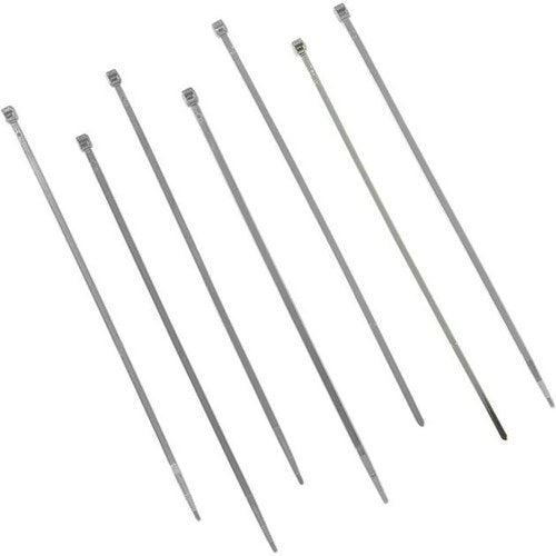 DS Chrome Cable Ties 10-Pack 7"