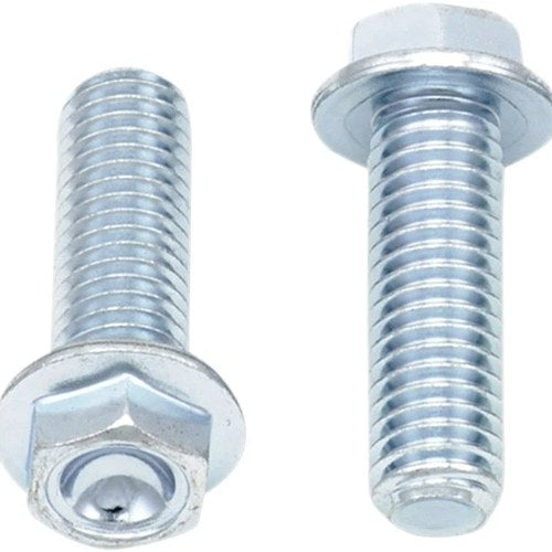 Bolt Motorcycle Hardware Hex Head Low-Profile Flange Bolts M8 x 25mm 10-Pack