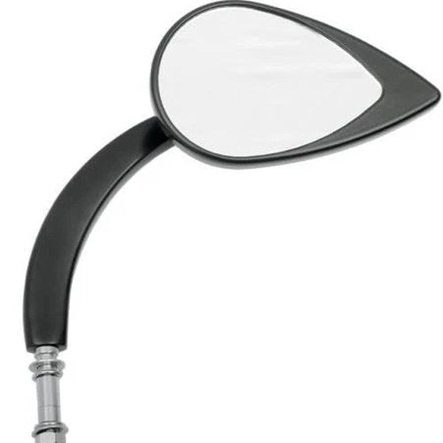 DS Tank Tuff Long Stem Teardrop Mirror Black