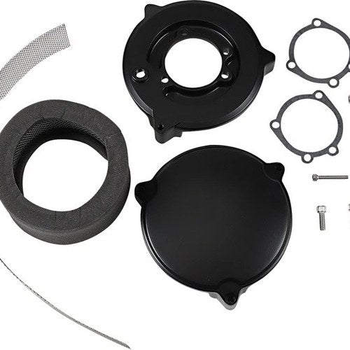 DS High Performance Dragtron II Air Cleaner 6" Black #212261 Harley Davidson