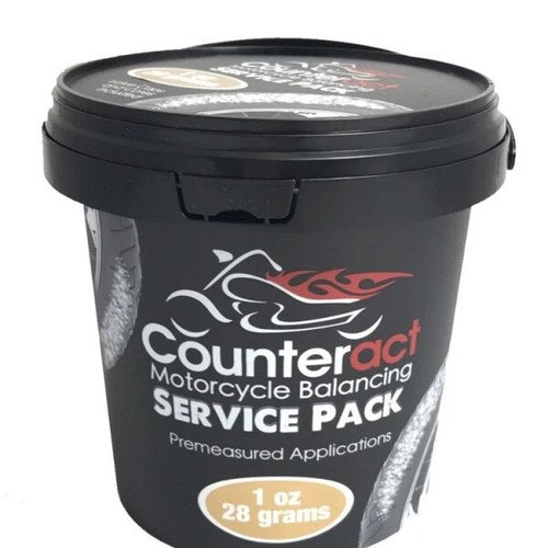 Counteract Motorcycle Balance Beads Shop Service Bucket - 20 Pack, 1 oz Bags