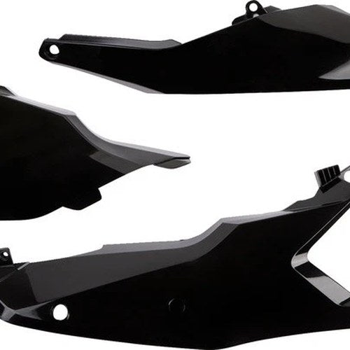 UFO Side Panels Black KTM 125 SX/250 SX/250 SX-F/300 SX/350 SX-F/450 SX-F 2023