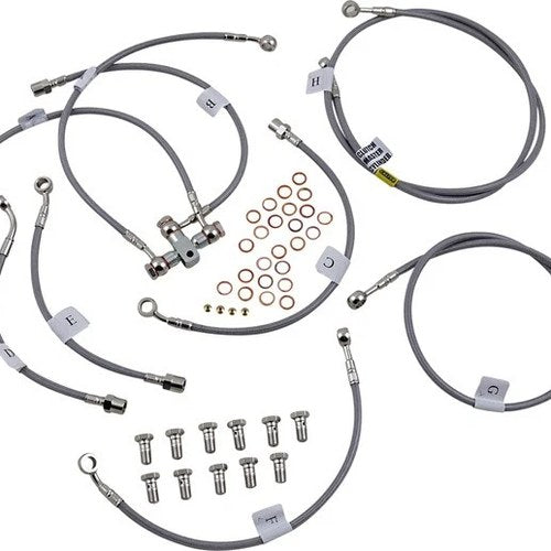 Galfer Brake/Clutch 9-Line Kit Clear for Yamaha Fjr 1300 ABS 2004-2005