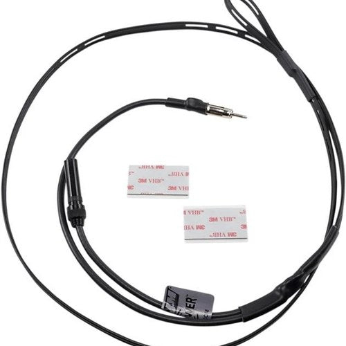 J&M Flexpower Hide-A-Way Passive AM/FM/WB Antenna #FPA-HCFM-P Harley Davidson