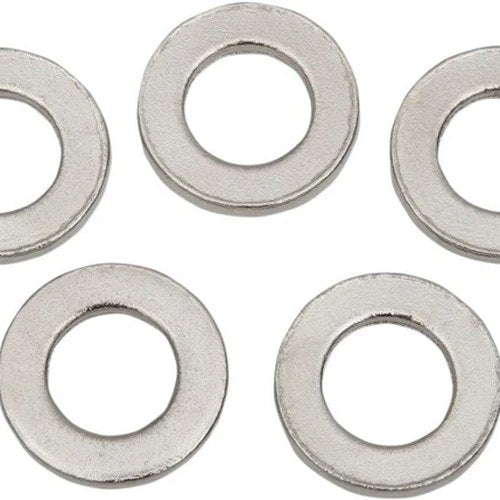 Drag Specialties Axle Washers Rear #6594 Chrome 5-Pack