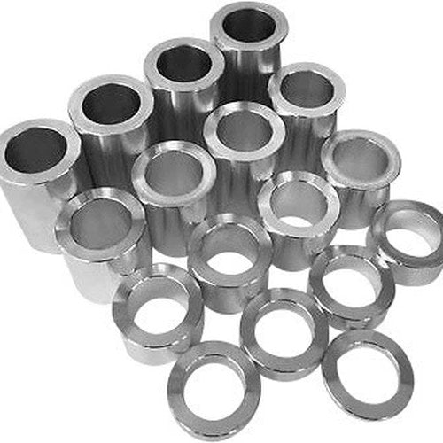 HardDrive Wheel Spacer Kit 1" ID Chrome 17-Piece Kit
