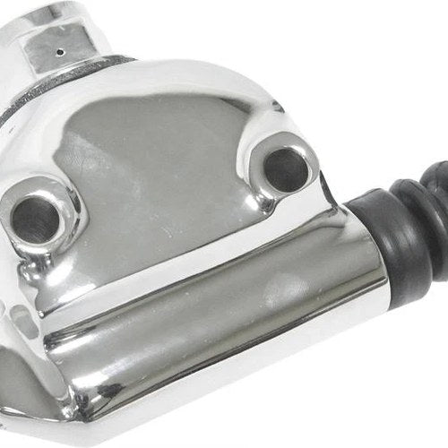 HardDrive Rear Brake Master Cylinder Chrome #10-002 Harley Davidson
