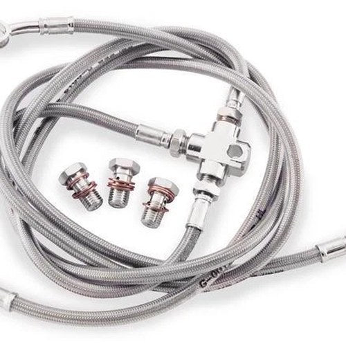 GBrakes 3-Line Brake Line Kit Front Clear for Honda Monkey ABS 2019-2023