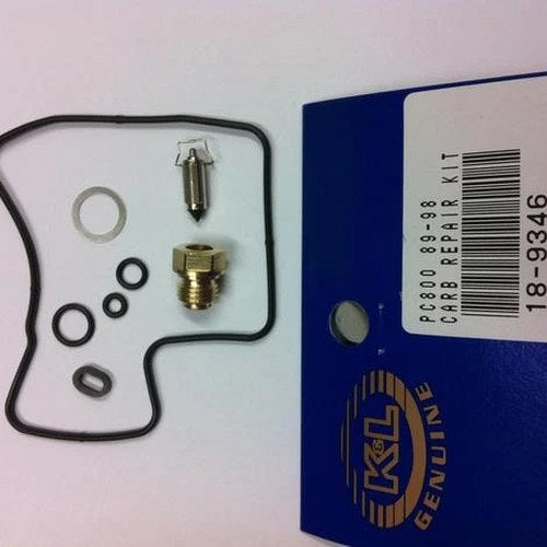 K&L Economy Carburetor Rebuild Kit fits Honda PC800 Pacific Coast 89-90,94-98