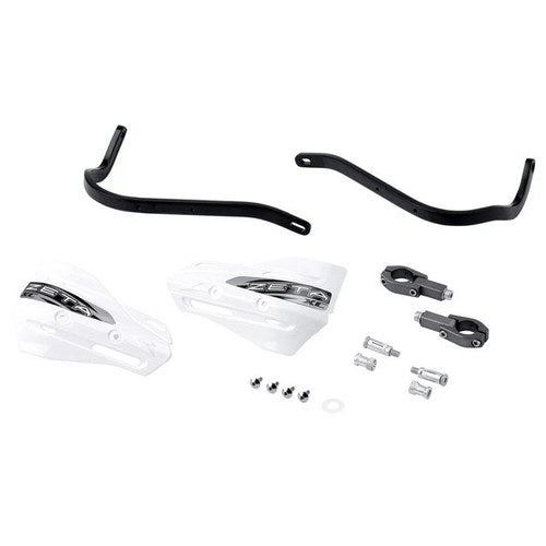 Zeta XC Armor Handguard Kit 1-1/8" Mount Black/White