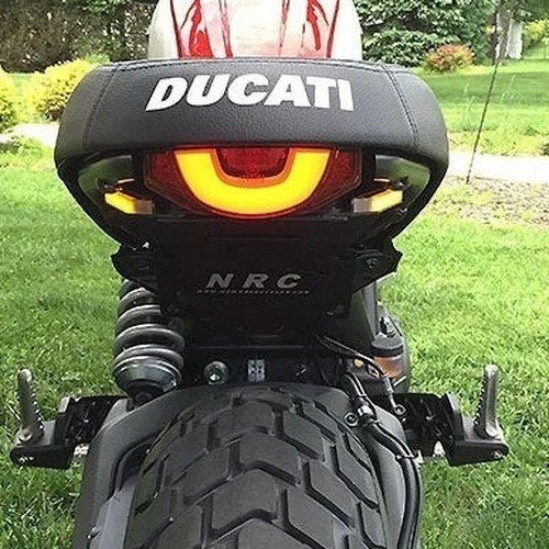 New Rage Cycles Fender Eliminator w/Standard License Bracket #ICFU-FE-P Ducati