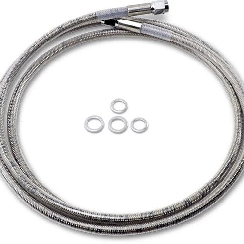 DS Universal Braided Brake Line with AN-3 Fittings 74"