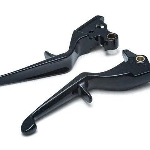 Kuryakyn Trigger Lever Set Gloss Black #1836 Harley Davidson