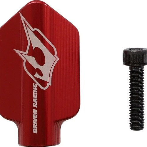 Driven Carbon Fiber Track-Day Brake Lever Guard Replacement Tip Red