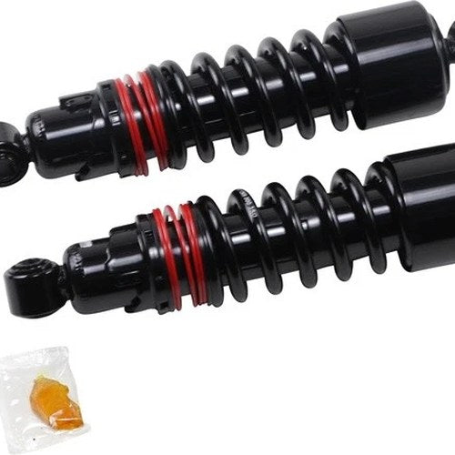 Burly Brand Slammer Plus Shocks Black #B28-1207B Harley Davidson Dyna