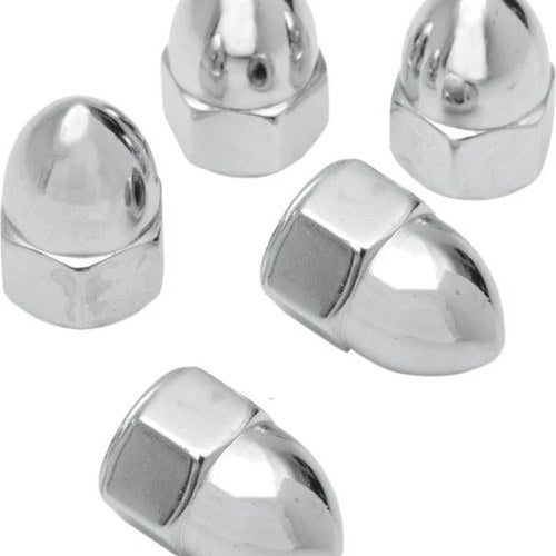 DS Chrome Ware Acorn Nuts 5-Pack .25"-20