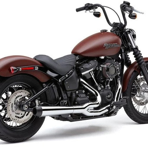 Cobra El Diablo 4" 2-1 Chrome Harley FXBB/FXLR Softail 2018-2020