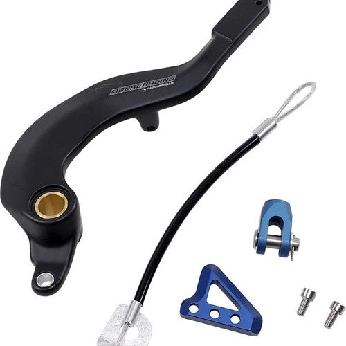 Moose Brake Pedal Blue Yamaha YZ250 2-Stroke/YZ125/YZ450F/YZ250F 4-Stroke