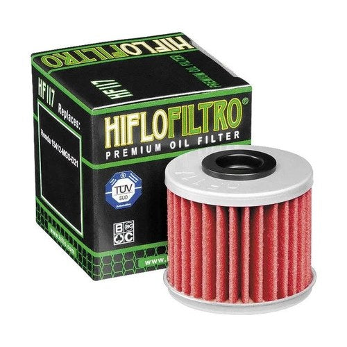Hiflo Oil Filter Second Filter #HF117 Honda NC700X/CRF1000L Africa Twin