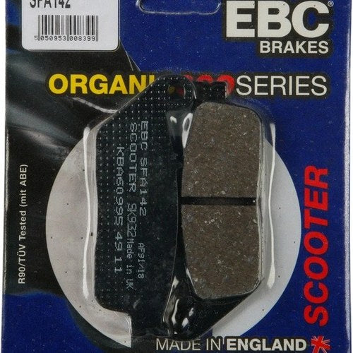 Ebc Sfa Organic Scooter Brake Pads #SFA142 for Suzuki/Honda/BMW