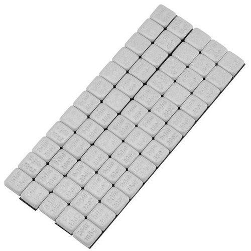 BikeMaster Square Wheel Weights 5 g Grey